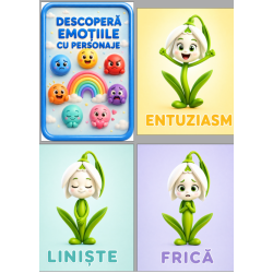 Cartonașe cu emoții Ghiocel