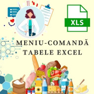Meniu de comandă. Tabel Excel.
