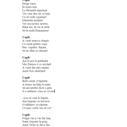 Scenariu serbare „În căutarea lui Moș Crăciun” (4-5/6 ani)