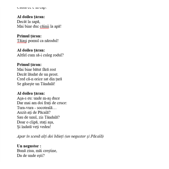 Scenariu serbare-șezătoare „Satul meu, gură de rai” 